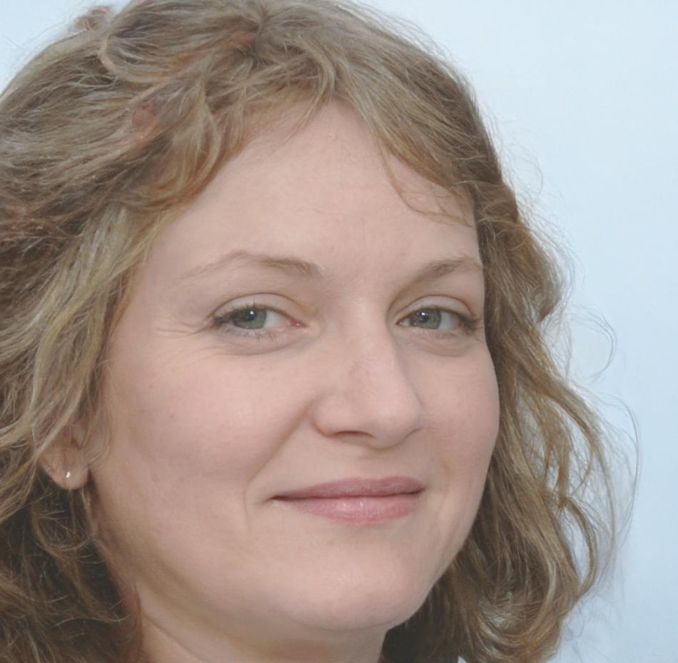 Portrait of Ingrid Vilhelmsen, Finance Director at Meridian Electronics