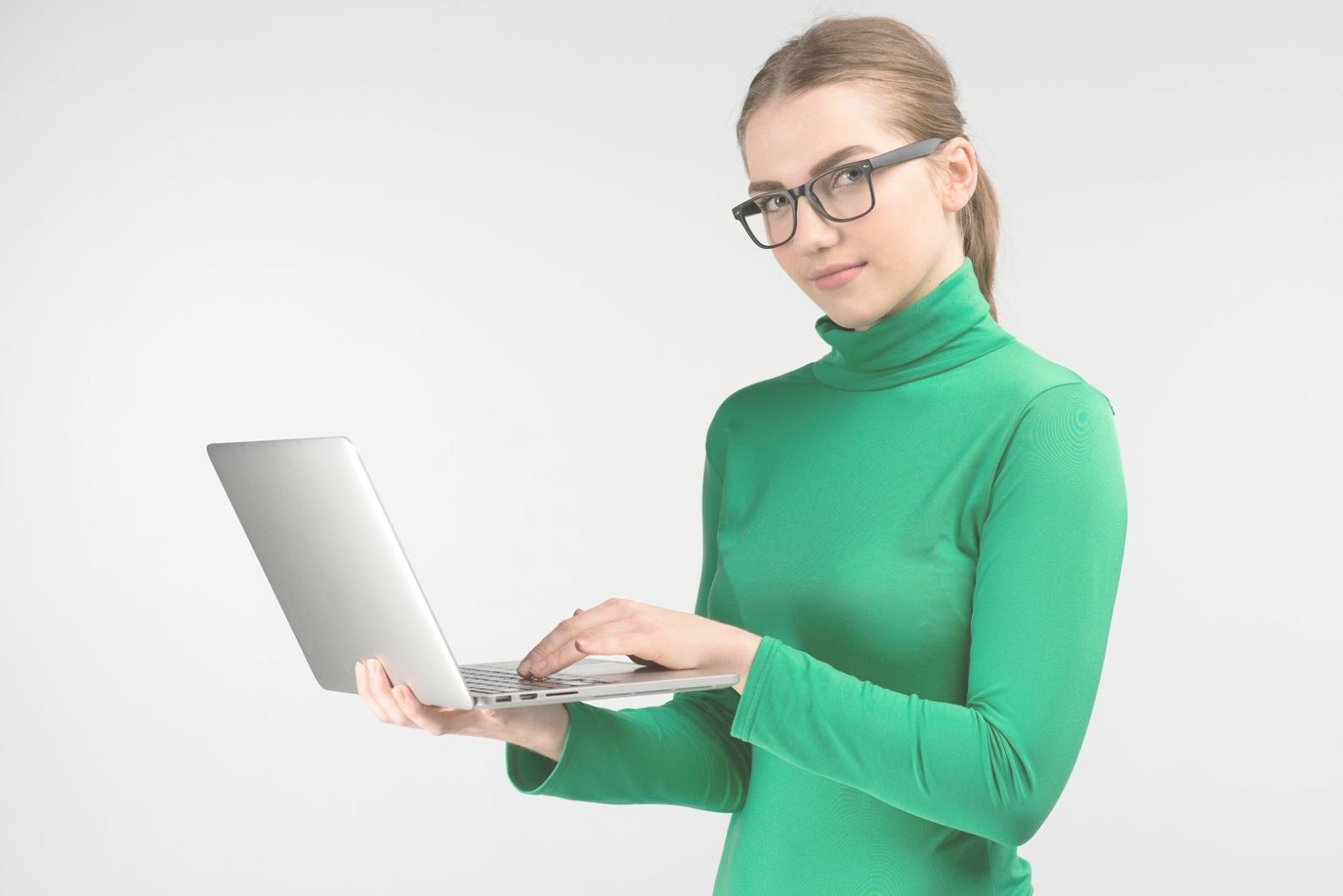 Modern financial workspace with streamlined digital tools